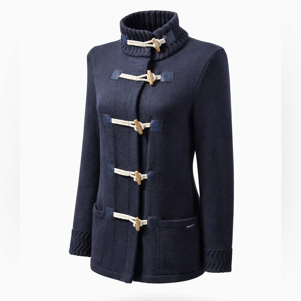 St James nautical toggle button cardigan sweater
